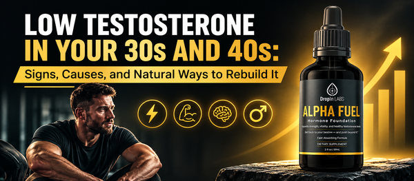 Low Testosterone in Your 30s and 40s: Signs, Causes, and Natural Ways to Rebuild It
