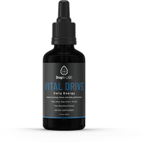 DropIn Labs Vital Drive daily energy dietary supplement bottle